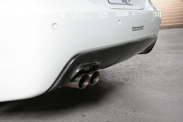 3DDesign Carbon Diffusor für BMW 5er E60 mit M-Paket (Single AGA)