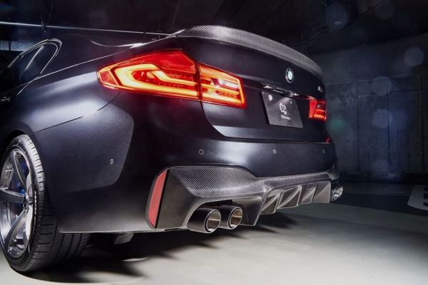 3DDesign Carbon Diffusor einzeln für BMW F90 M5