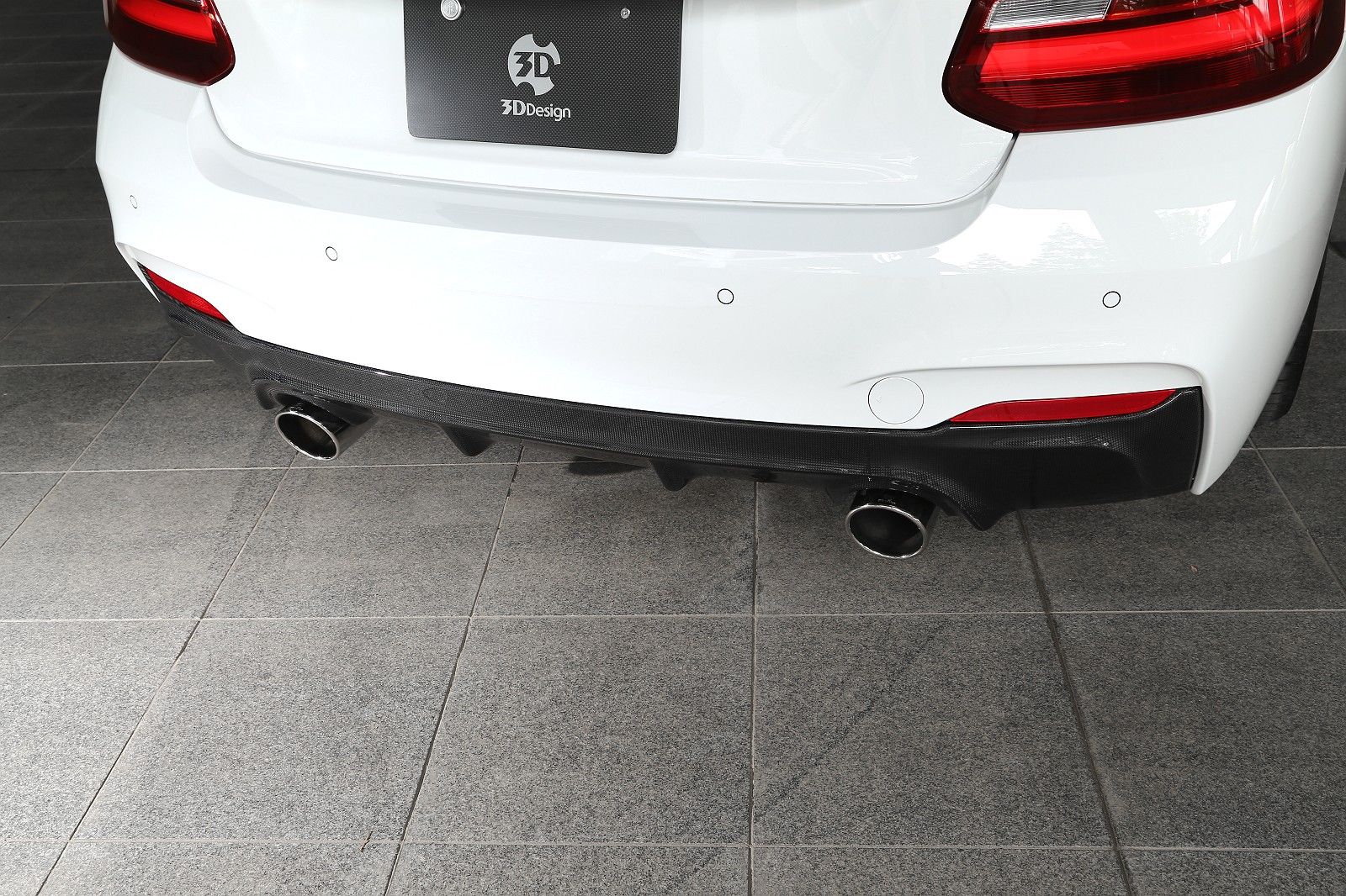 3DDesign Carbon Diffusor für BMW 2er F22 mit M-Paket, 2er
