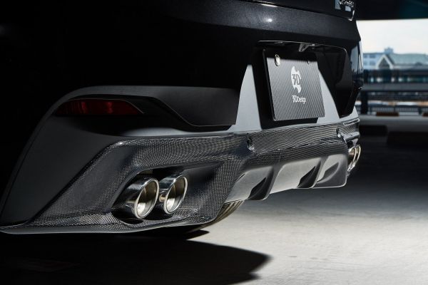 3DDesign Carbon Diffusor für BMW F39 X2 (Quad Tip) M-Sport X